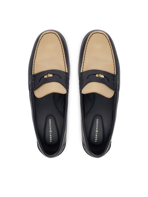 Tommy Hilfiger Mokasinke Tommy Hilfiger Penny Crust FM0FM05836 Tamnoplava