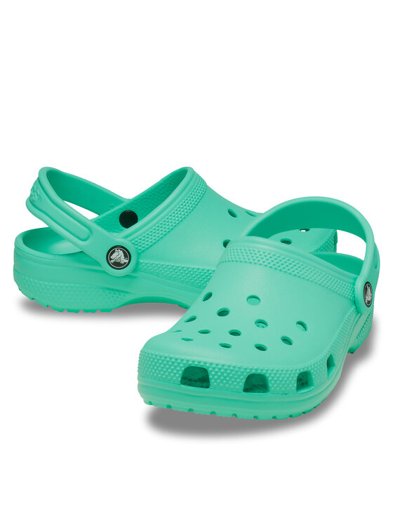 Crocs Šlepetės Crocs Classic Clog T 206990 Žalia