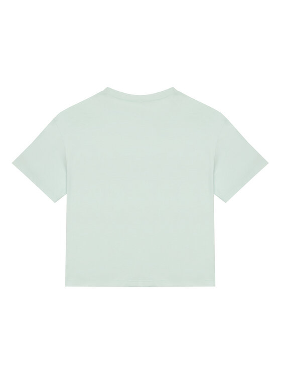 United Colors Of Benetton United Colors Of Benetton T-shirt 35RYC10MV Zelena Boxy Fit
