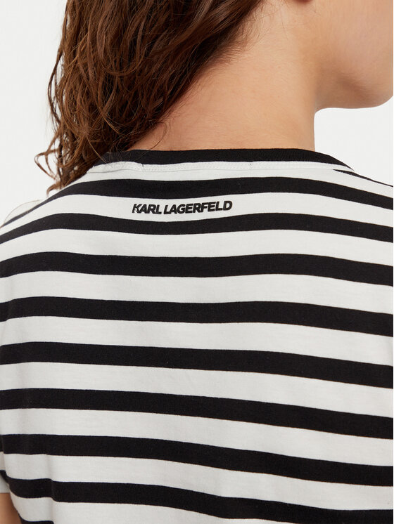 KARL LAGERFELD KARL LAGERFELD T-shirt A1W17099 Nero Regular Fit