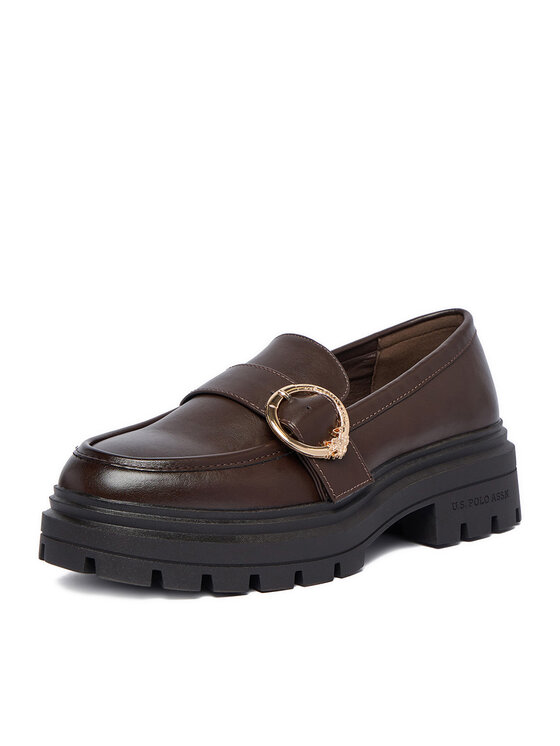 U.S. Polo Assn. Лофери U.S. Polo Assn. EO-SVETA001W/GY1 Темно-коричневий
