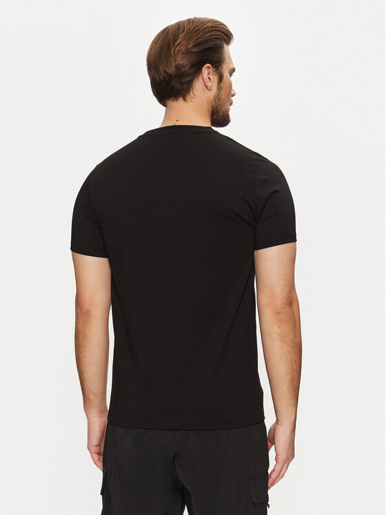 KARL LAGERFELD KARL LAGERFELD T-shirt 755089 551225 Crna Regular Fit
