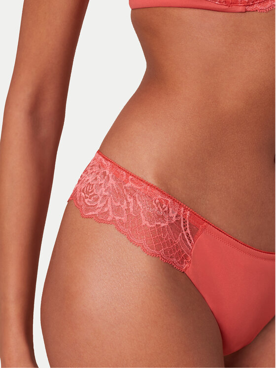 Triumph Triumph Braziljske spodnje hlačke Wild Peony Florale 10209603 Roza