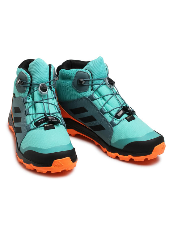 adidas Pārgājienu apavi adidas Terrex Mid Gtx K GORE-TEX FX4167 Zaļš