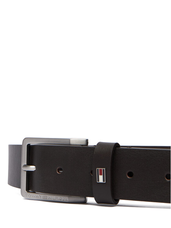 Tommy Hilfiger Cinturón para hombre Tommy Hilfiger Olivier 3.5 Ext AM0AM13755 Marrón