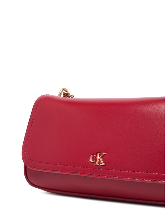 Calvin Klein Torbica Calvin Klein Ck Convertible Chain Small Bag LV04F3172G Crvena