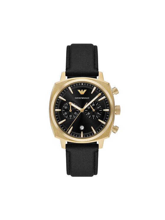 Emporio Armani Sat Emporio Armani Carlo AR11690 Crna