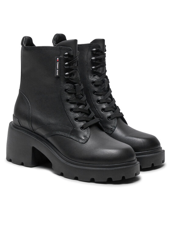 Tommy Jeans Scarponcini Tommy Jeans EN0EN02640 Nero