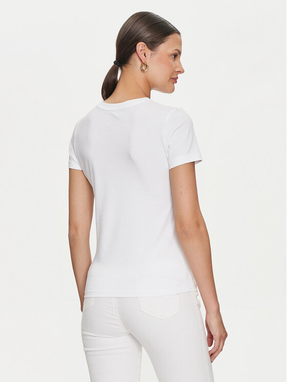 Guess Jeans Guess Jeans Футболка W4YI03 J1314 Білий Slim Fit