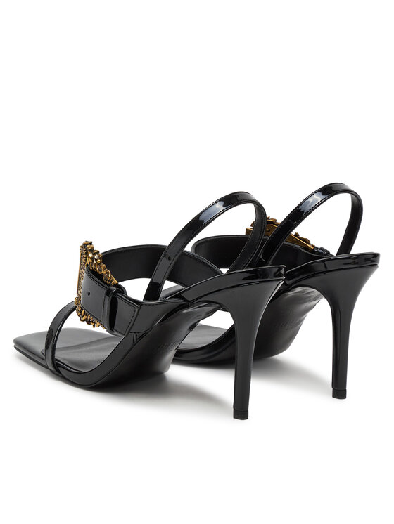 Versace Jeans Couture Босоніжки Versace Jeans Couture 78VA3S71 Чорний