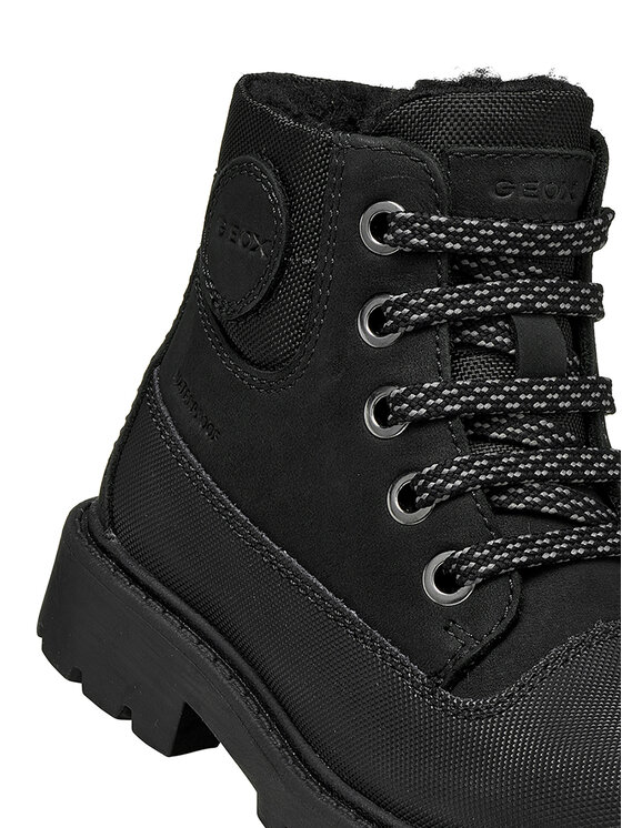 Geox Scarponcini Geox J Shaylax Boy Wpf J66HDB 032FU C9999 S Nero