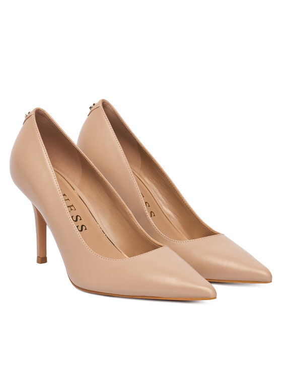 Guess Туфлі на шпильці Guess FLFPRN LEA08 Бежевий