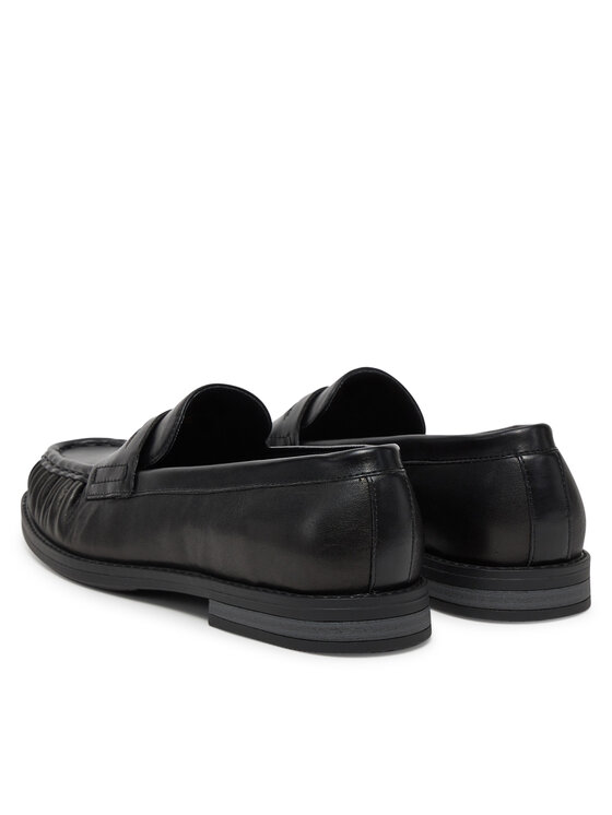 Guess Mokasíny Guess FMJOSA LEA14 Čierna