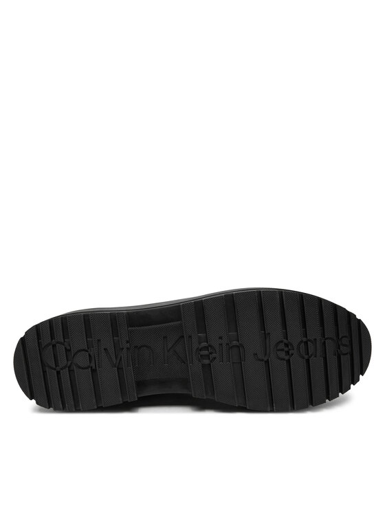 Calvin Klein Jeans Žygio batai Calvin Klein Jeans Lugged Hybrid High Laceup Auth YM0YM01092 Juoda