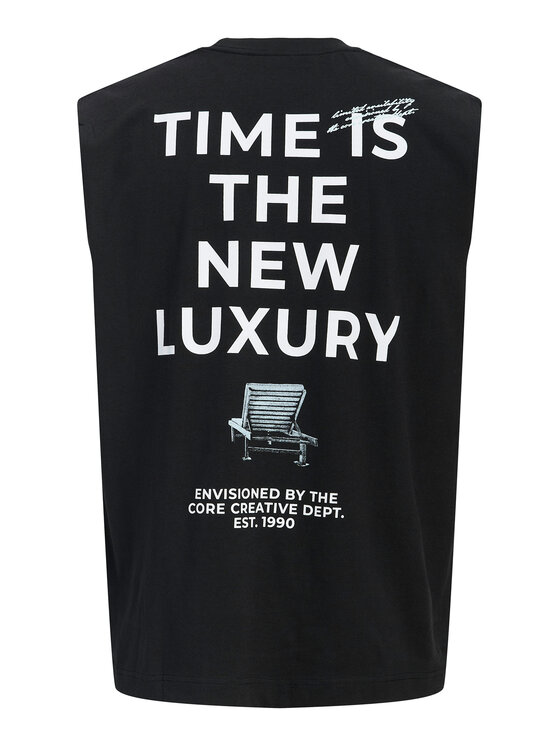Jack & Jones Jack & Jones Camiseta sin mangas Eterna 12295670 Negro Loose Fit