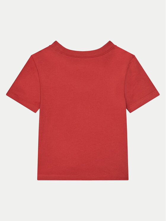 Gap Gap Majica 609749-05 Rdeča Regular Fit