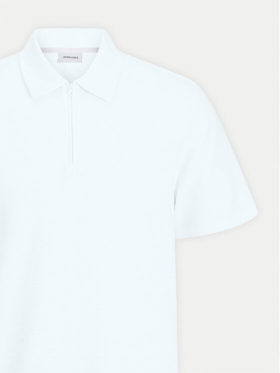 Jack & Jones Jack & Jones Polo majica Benja 12269338 Bela Regular Fit