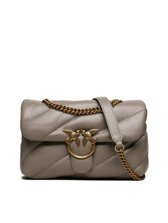 PINKO Torebka Pinko Love Classic Puff Cl AI 23-24 PLTT 100038 A0F2 Beżowy