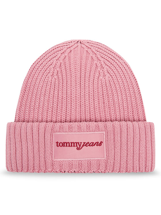 Tommy Jeans Căciulă Tommy Jeans Script AW0AW17909 Roz