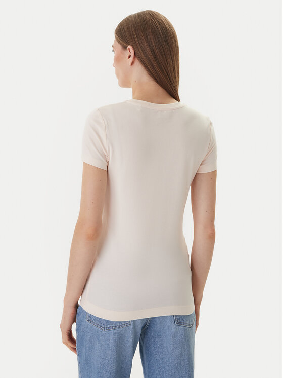 Guess Guess Футболка W5GI04 J1314 Рожевий Slim Fit