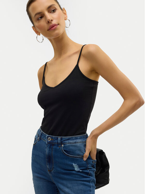 Vero Moda Vero Moda Felső My Soft 10152911 Fekete Regular Fit