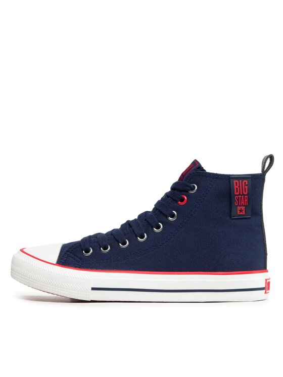 Big Star Shoes Modne superge Big Star Shoes JJ274125 Mornarsko modra