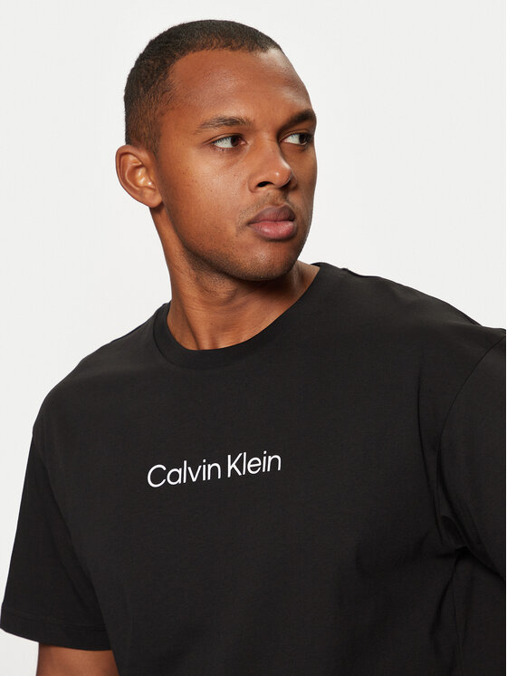 Calvin Klein Calvin Klein Marškinėliai Hero K10K111346 Juoda Regular Fit