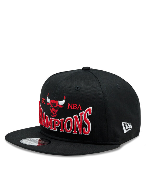 New Era Шапка с козирка New Era Champions Patch 950 Bulls 60364218 Черен