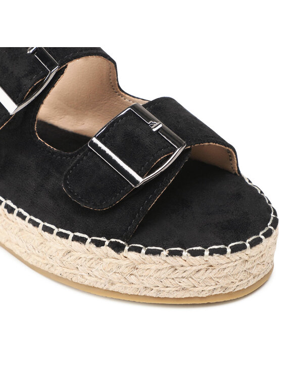 Jenny Fairy Espadrilky Jenny Fairy WSS20593-01A Čierna