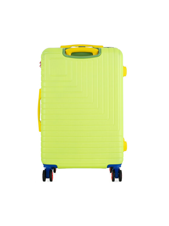 Semi Line Stredný kufor Semi Line T5939-2 Zelená