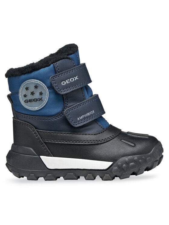 Geox Stivali da neve Geox B Trekkyup Boy B Abx B566LI 054FU C4585 S Nero