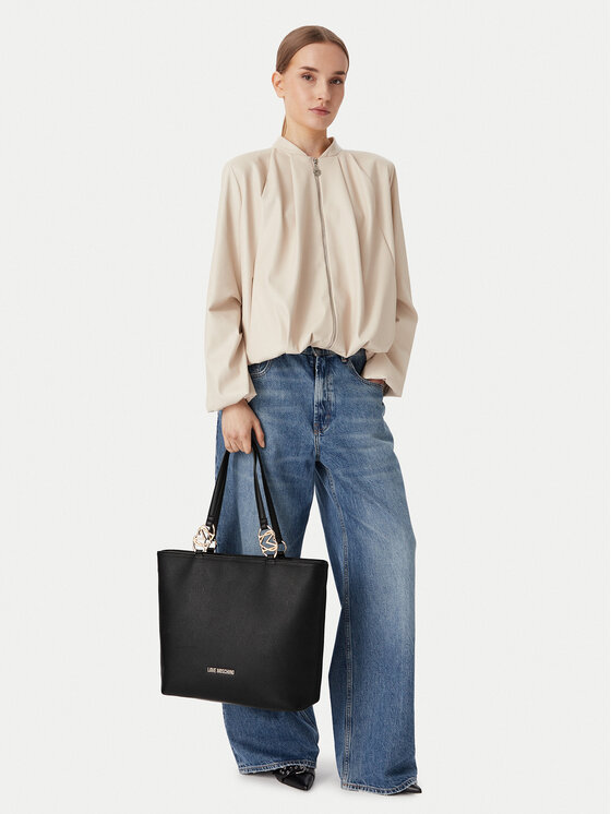 LOVE MOSCHINO Kabelka LOVE MOSCHINO JC4005PP1PLB0000 Čierna