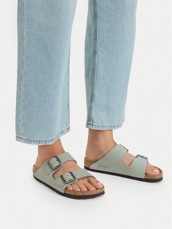 Birkenstock Klapki Birkenstock Arizona 1032820 Zielony jasny