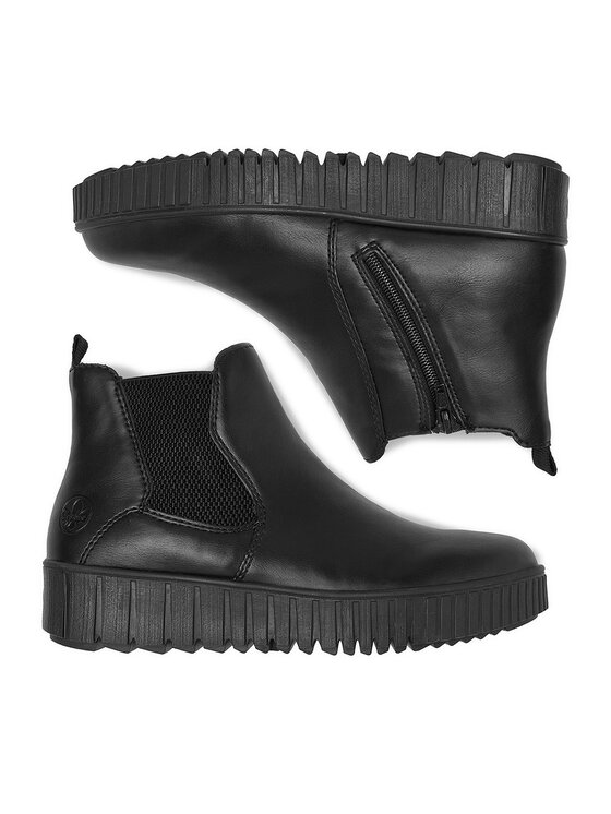 Rieker Īsie zābaki Rieker CEO-Y6151-00 Melns