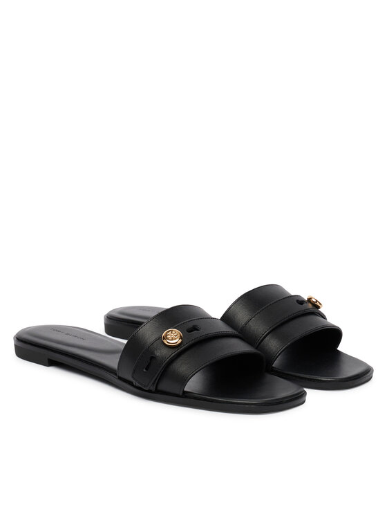 Tory Burch Шльопанці Tory Burch Romy 181993 Чорний