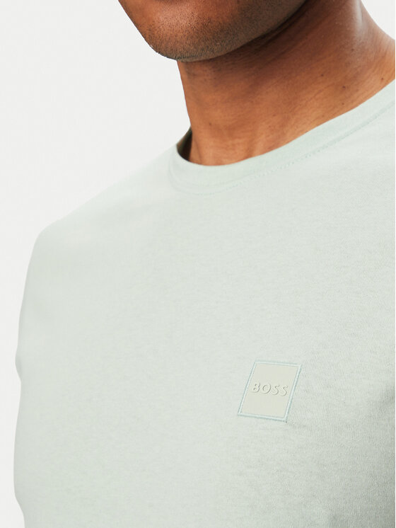 BOSS BOSS Camiseta Tales 50508584 Turquesa Regular Fit