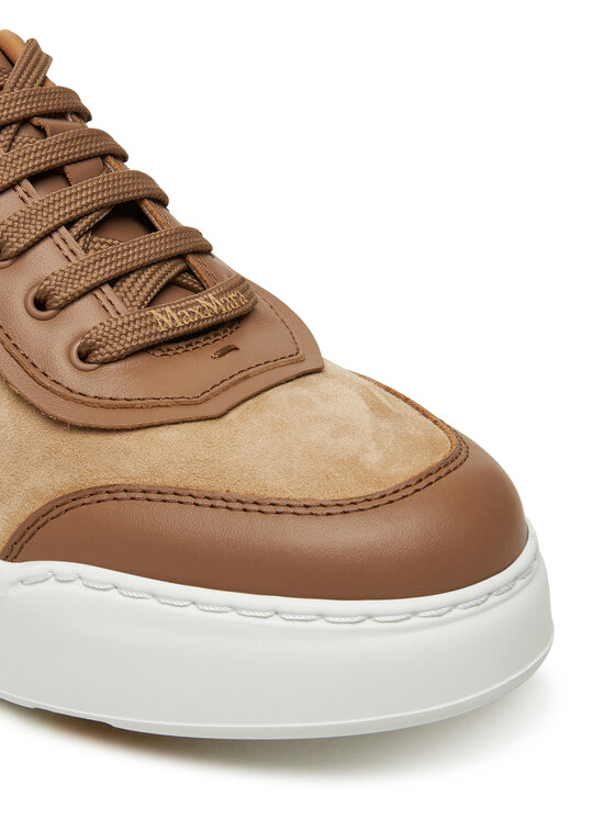 Max Mara Sneakersy Max Mara Maxi 2524766071650 Brązowy