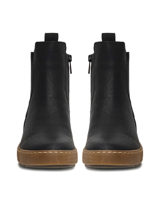 Go Soft Členková obuv s elastickým prvkom Go Soft CEO-WS5586-07 Čierna