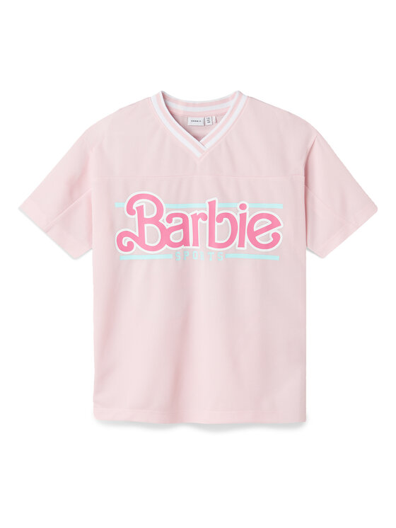 NAME IT NAME IT Póló Barbie 13243113 Rózsaszín Relaxed Fit