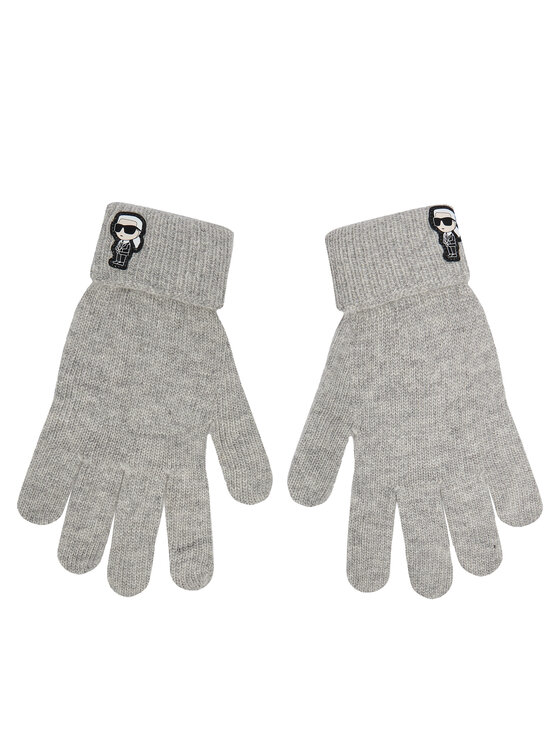 KARL LAGERFELD Guanti da donna KARL LAGERFELD 236W3608 Grigio