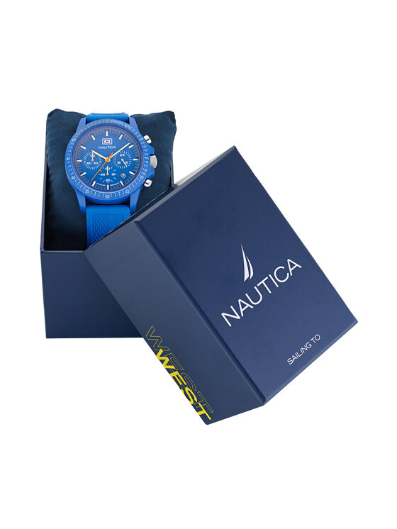 Nautica Zegarek Nautica Nautica One NAPNOF4S3 Niebieski