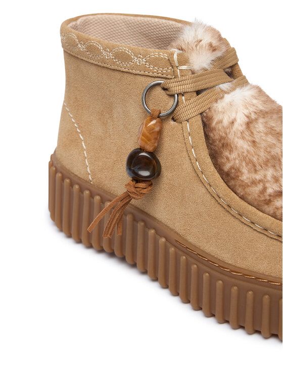 Clarks Черевики Clarks Torhill Moss 26329429 Світло-бежевий