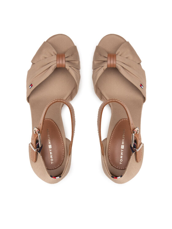 Tommy Hilfiger Alpargatas Tommy Hilfiger Iconic Elena Sandal FW0FW00905 Marrón