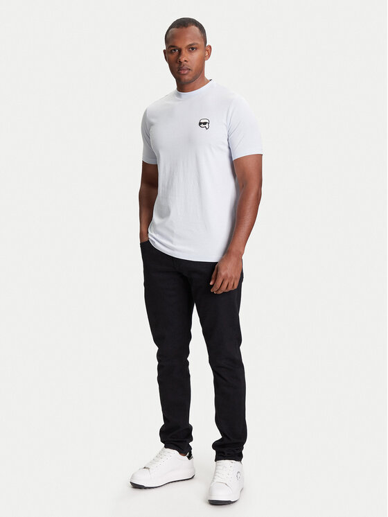 KARL LAGERFELD KARL LAGERFELD Marškinėliai 755710 553224 Turkio Slim Fit