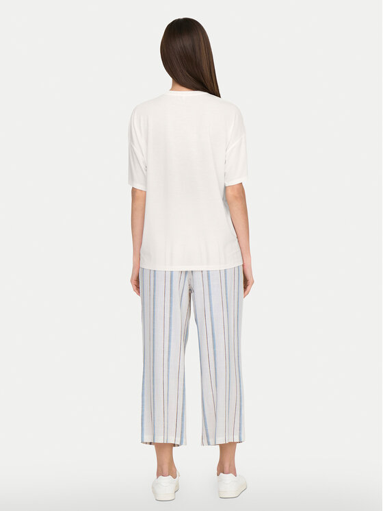ONLY ONLY Футболка Melina 15342876 Білий Regular Fit