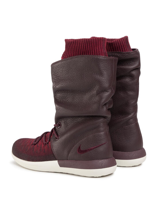 Nike Сникърси Nike Roshe Two Hi Flyknit 861708 600 Бордо