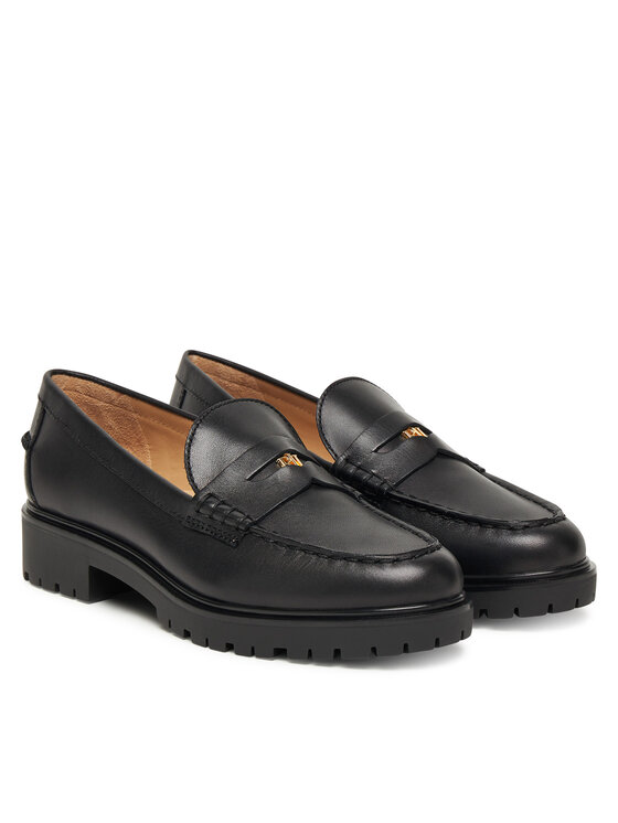 LAUREN RALPH LAUREN Mokasīni LAUREN RALPH LAUREN Marli 802967752001 Melns