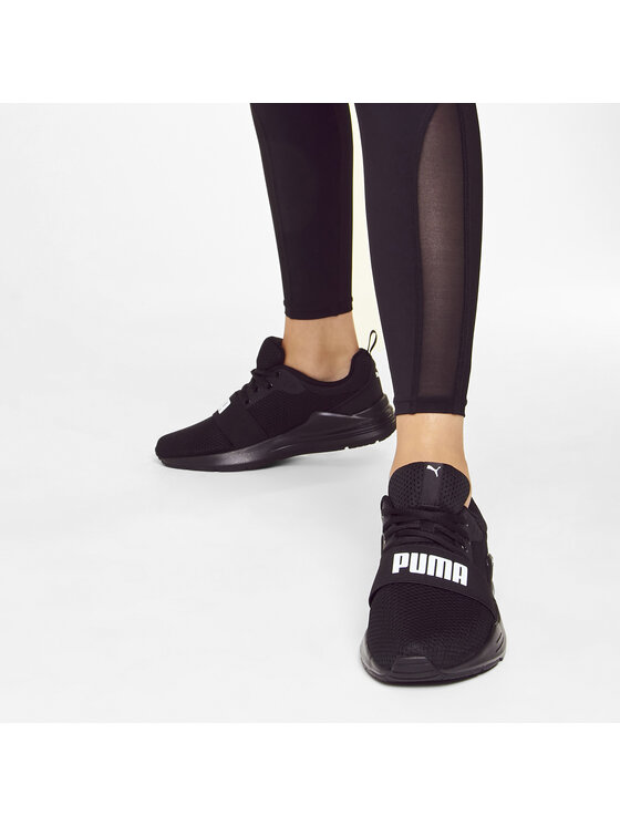 Puma Snīkeri Puma Wired Run Jr 374214 01 Melns