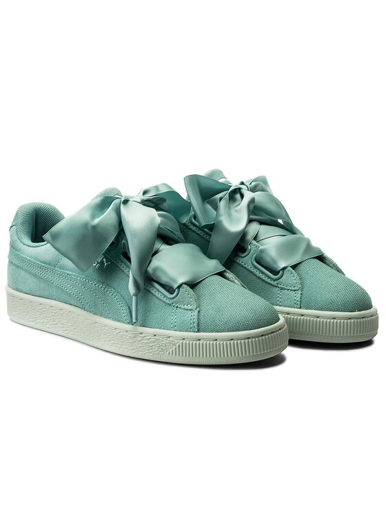 Puma Sneakersy Puma Suede Heart Pebble Wn's 365210 03 Modrá