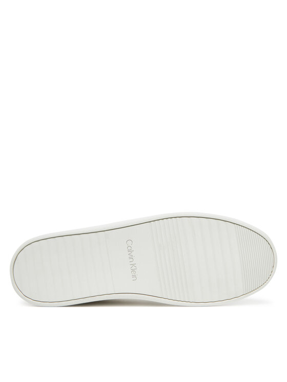 Calvin Klein Jeans Laisvalaikio batai Calvin Klein Jeans Low Profile Cupsole Cm YM0YM01190 Balta